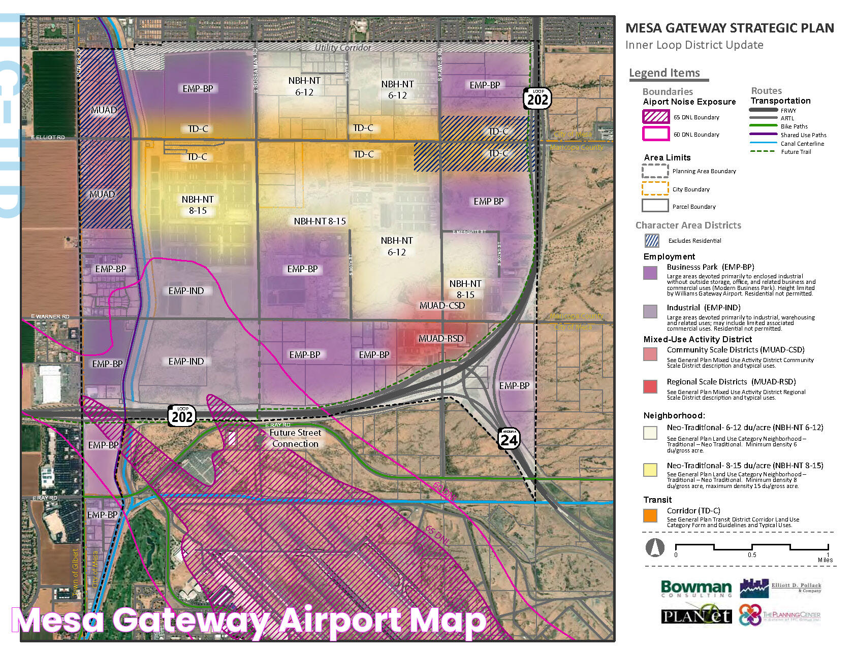 Mesa Gateway Airport Map