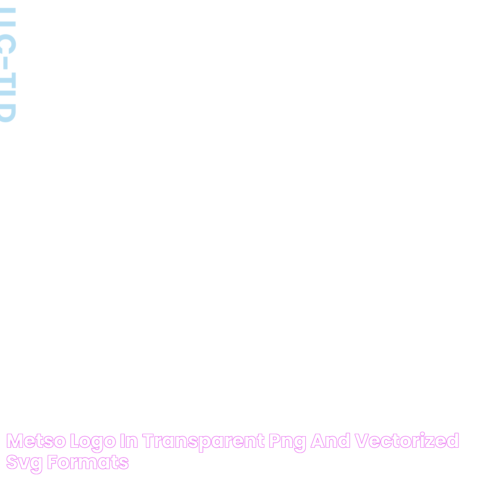 Metso logo in transparent PNG and vectorized SVG formats