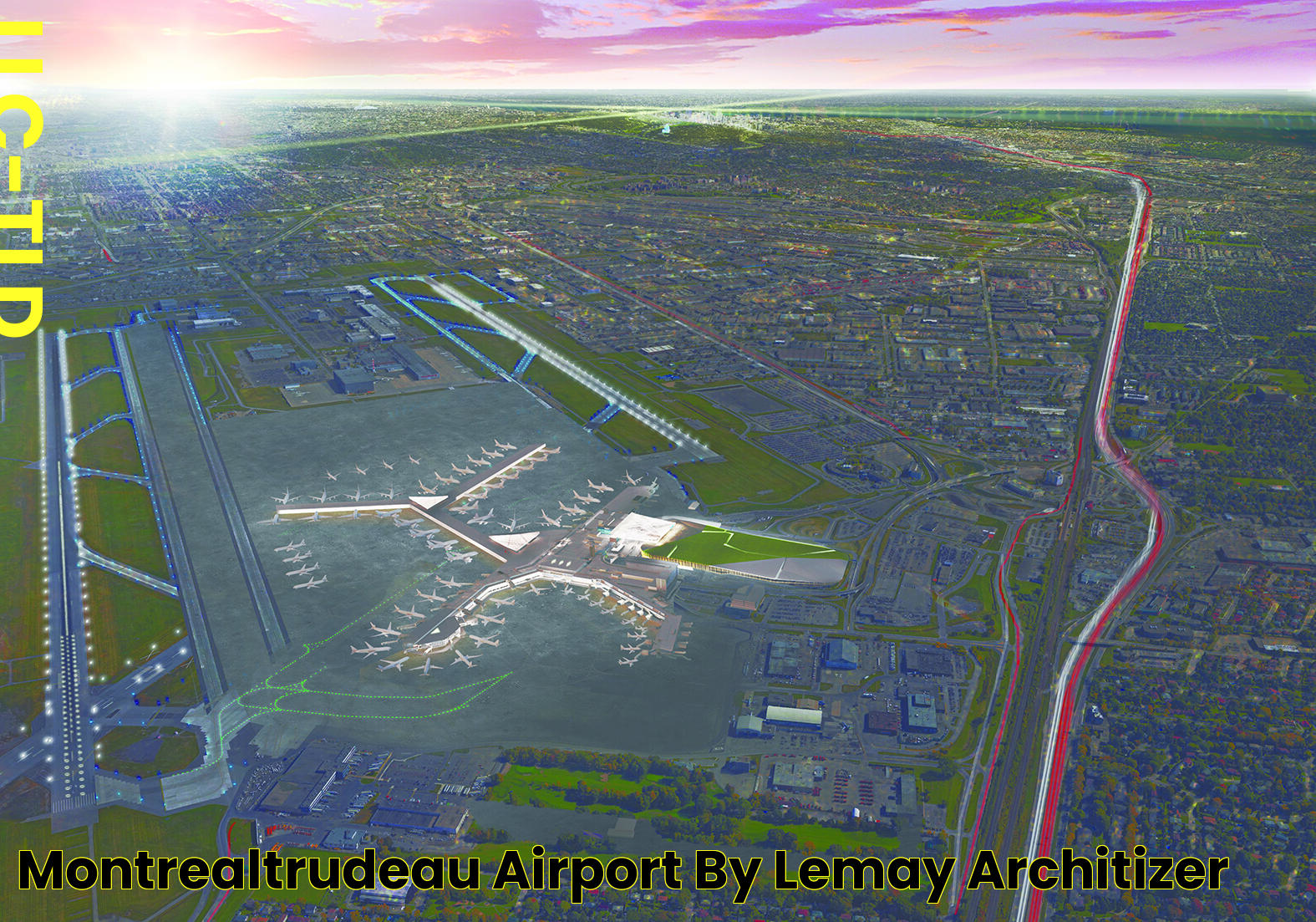 MontrealTrudeau Airport by Lemay Architizer