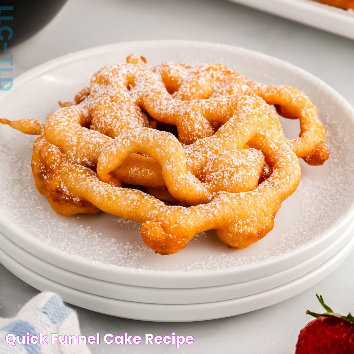 Quick Funnel Cake Recipe