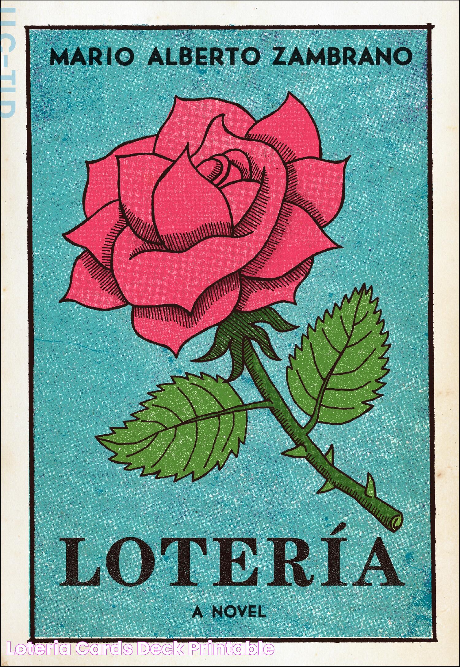 Loteria Cards Deck Printable