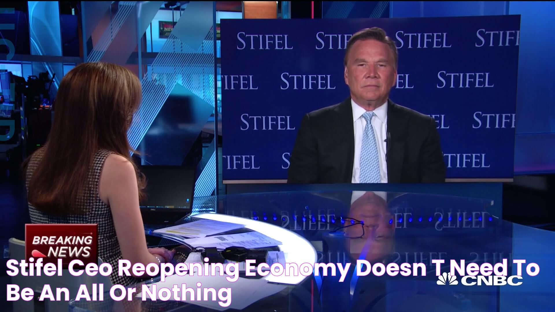 Stifel CEO Reopening economy doesn't need to be an all or nothing