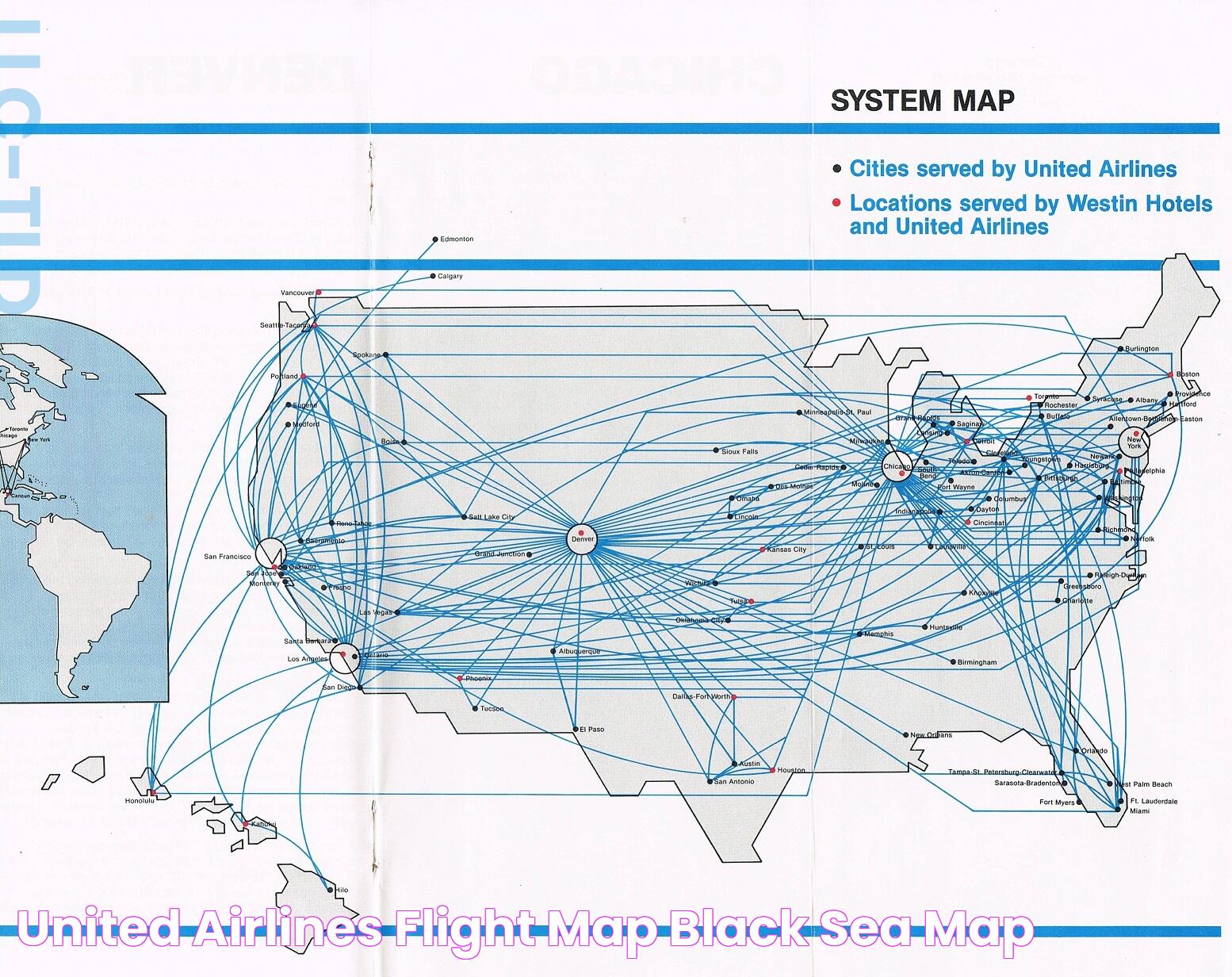 United Flight Map: Your Guide To Navigating The Skies