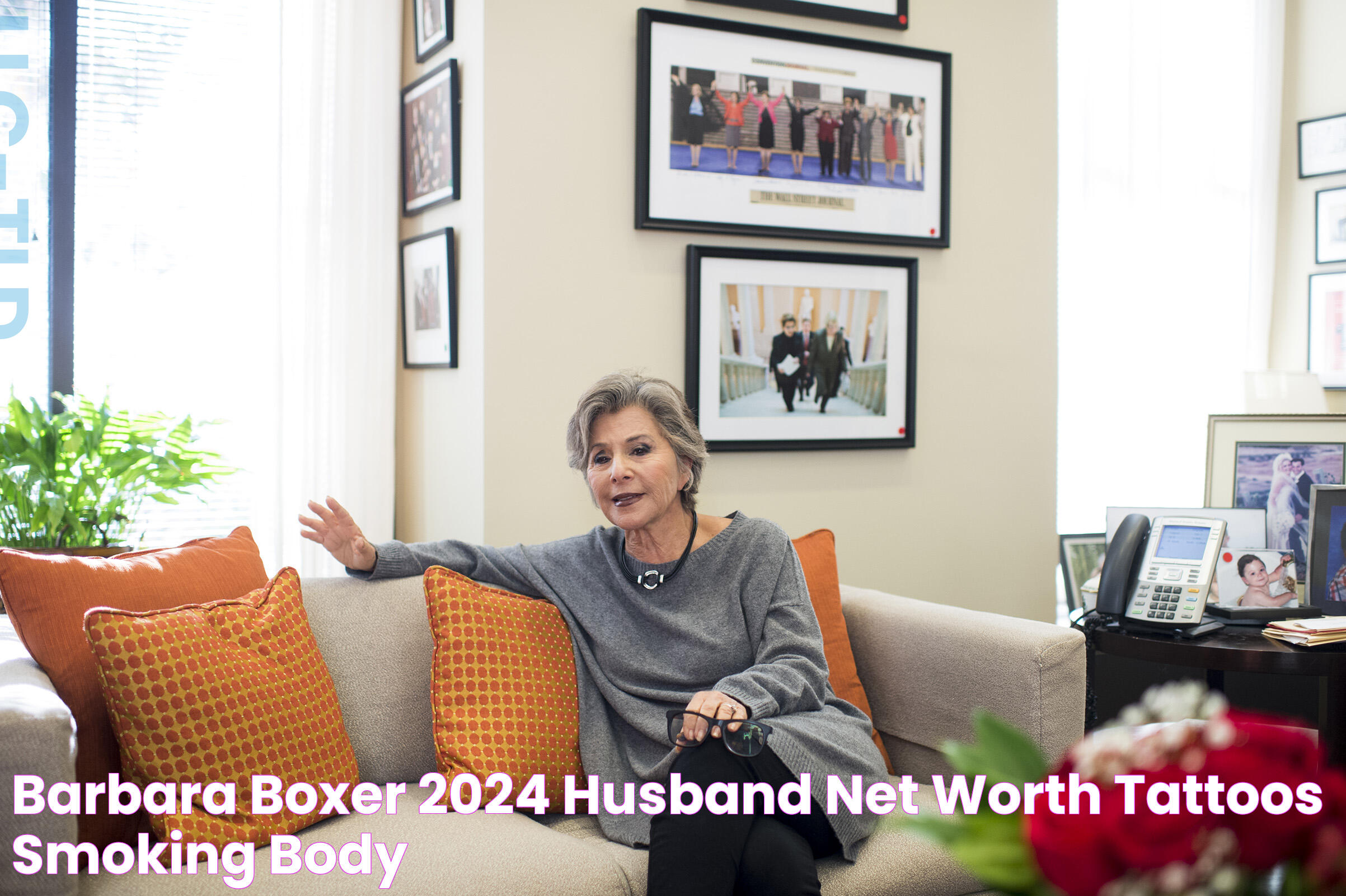 Barbara Boxer 2024 Husband, net worth, tattoos, smoking & body