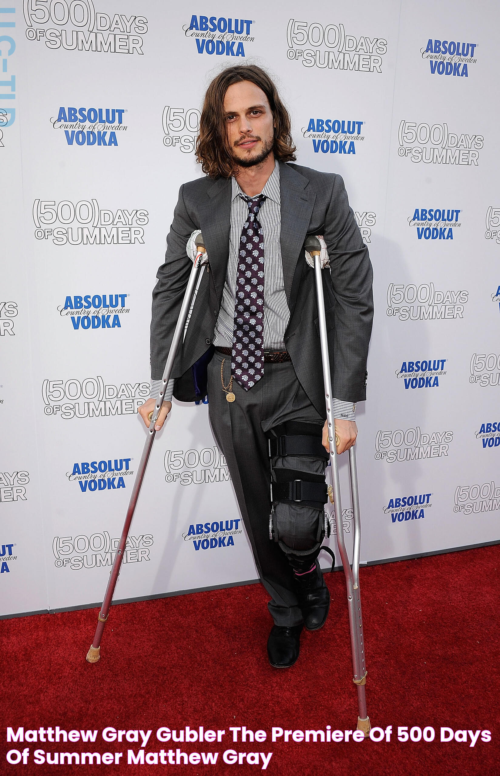 Matthew Gray Gubler the Premiere of 500 days of summer Matthew Gray