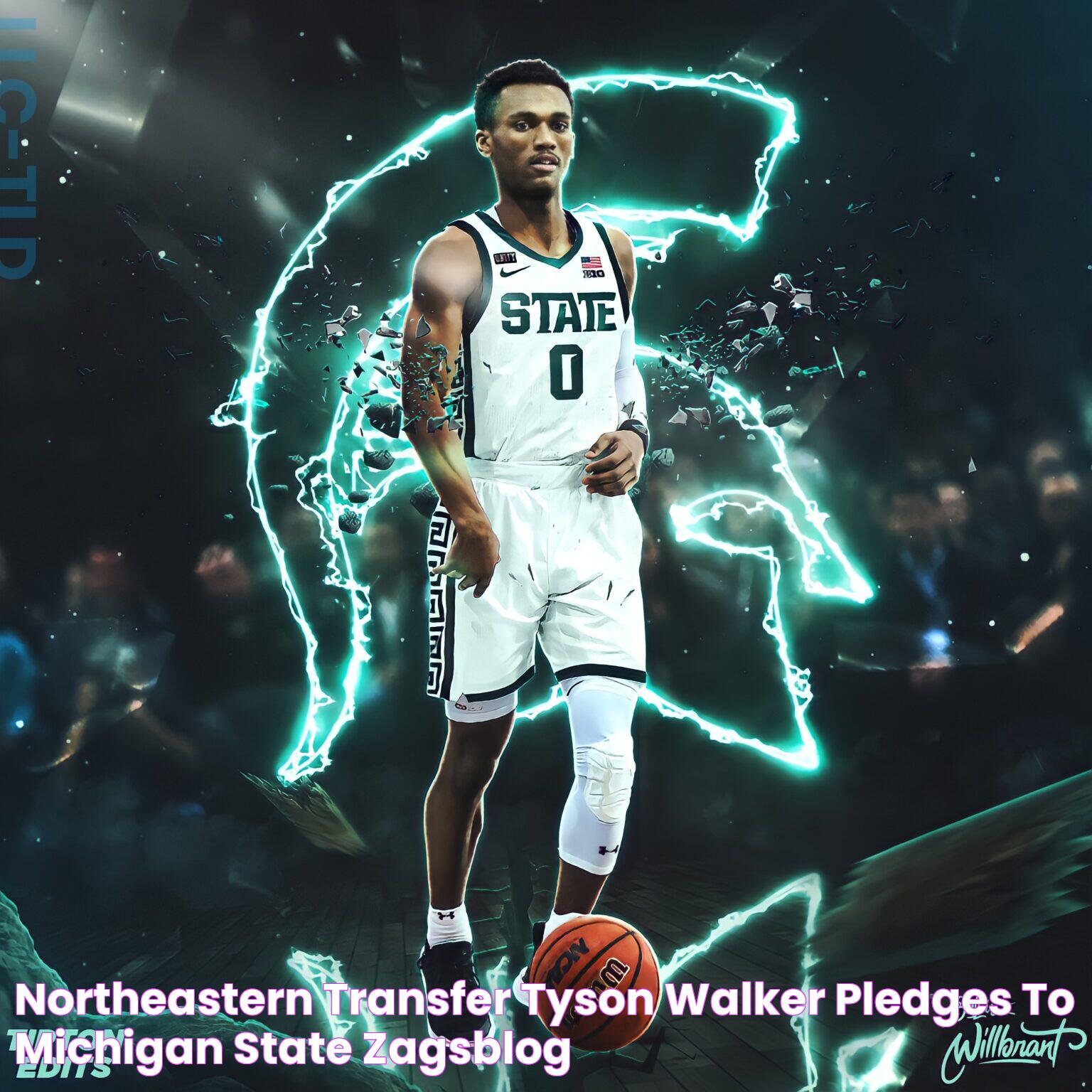 Northeastern transfer Tyson Walker pledges to Michigan State Zagsblog