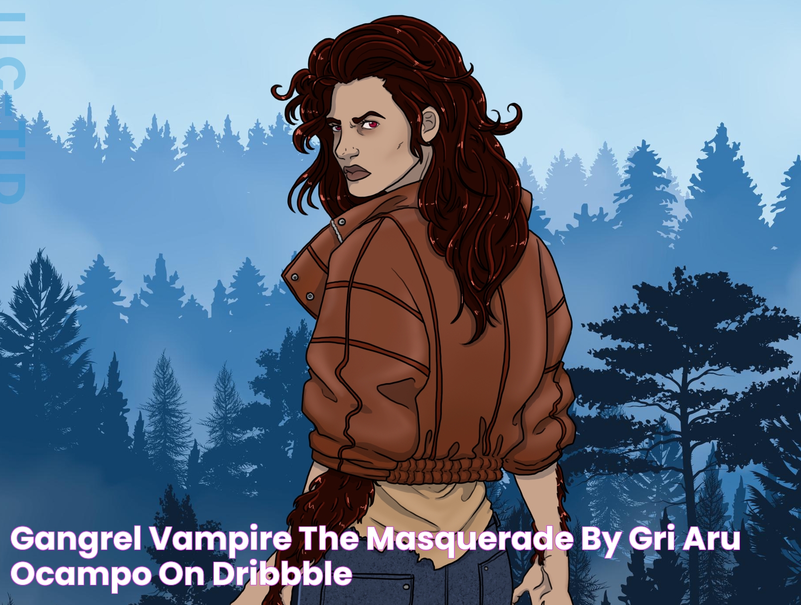 GANGREL (Vampire the masquerade) by Gri Arué Ocampo on Dribbble