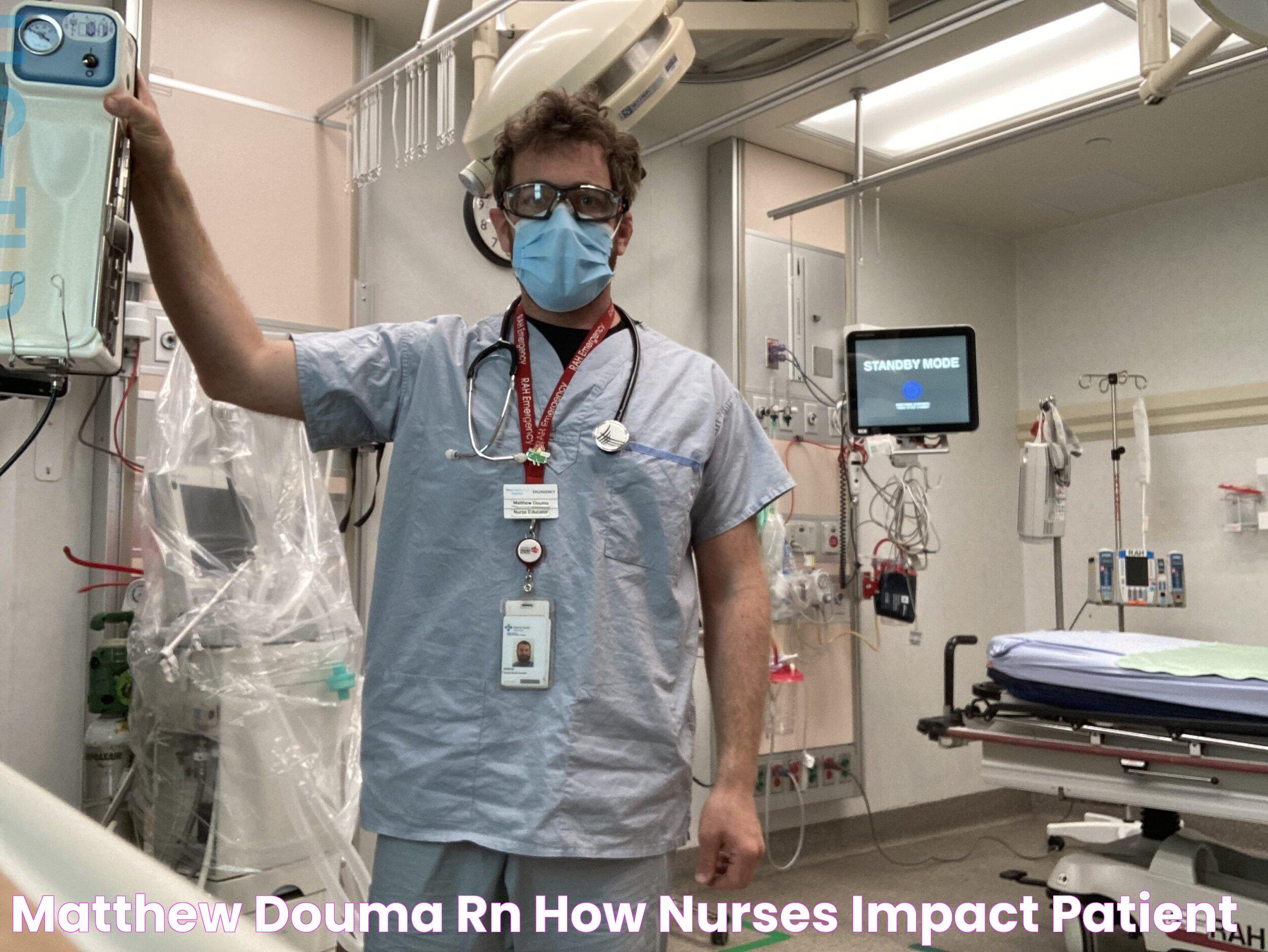 Matthew Douma, RN How Nurses Impact Patient —