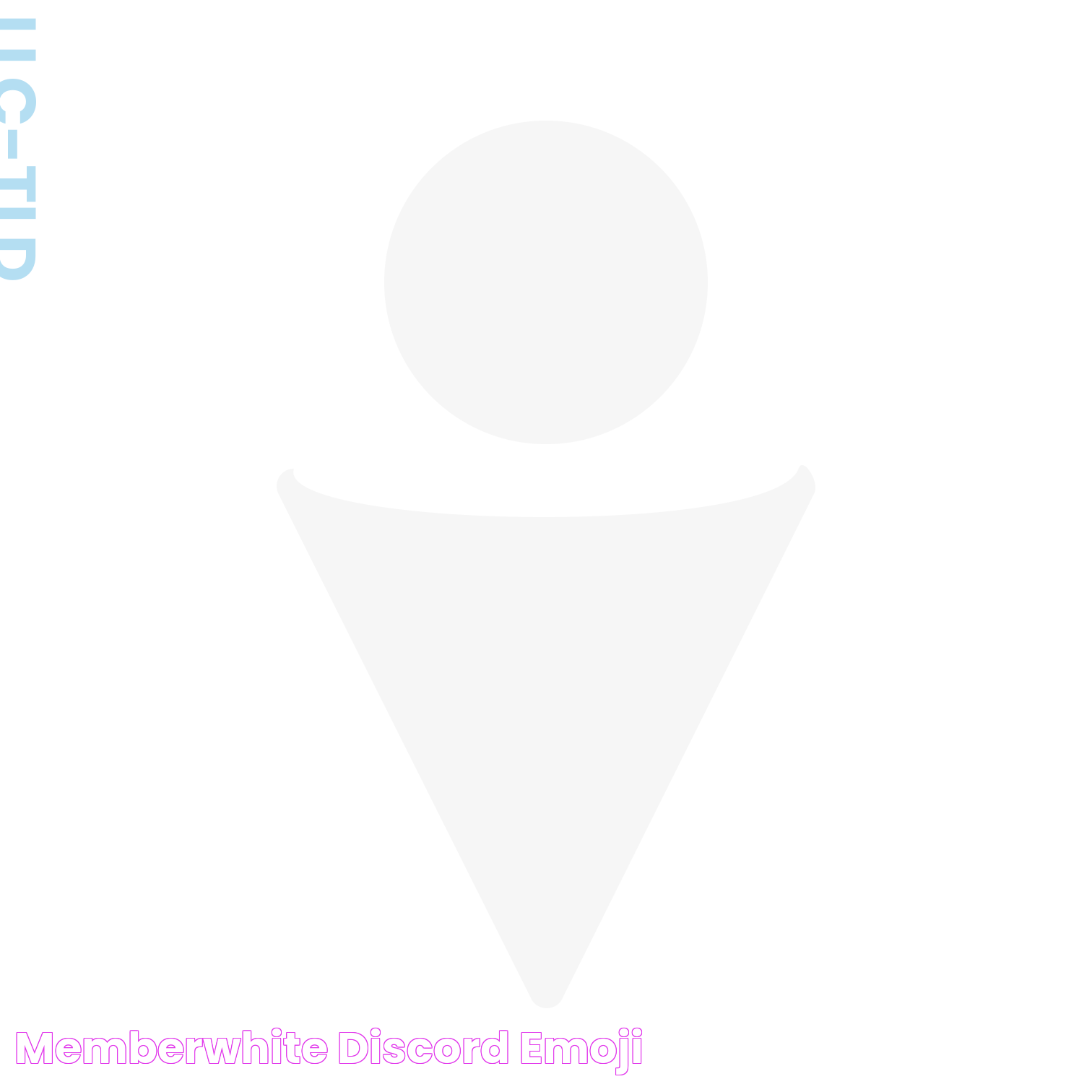 MemberWHITE Discord Emoji