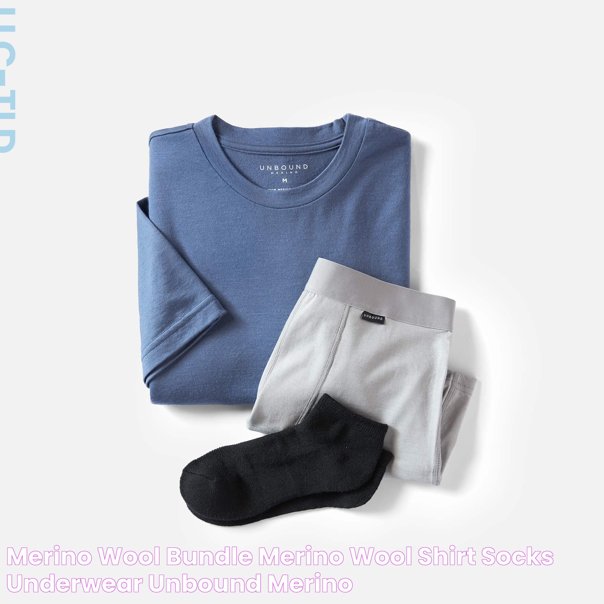 Merino Wool Bundle Merino Wool Shirt, Socks & Underwear Unbound Merino