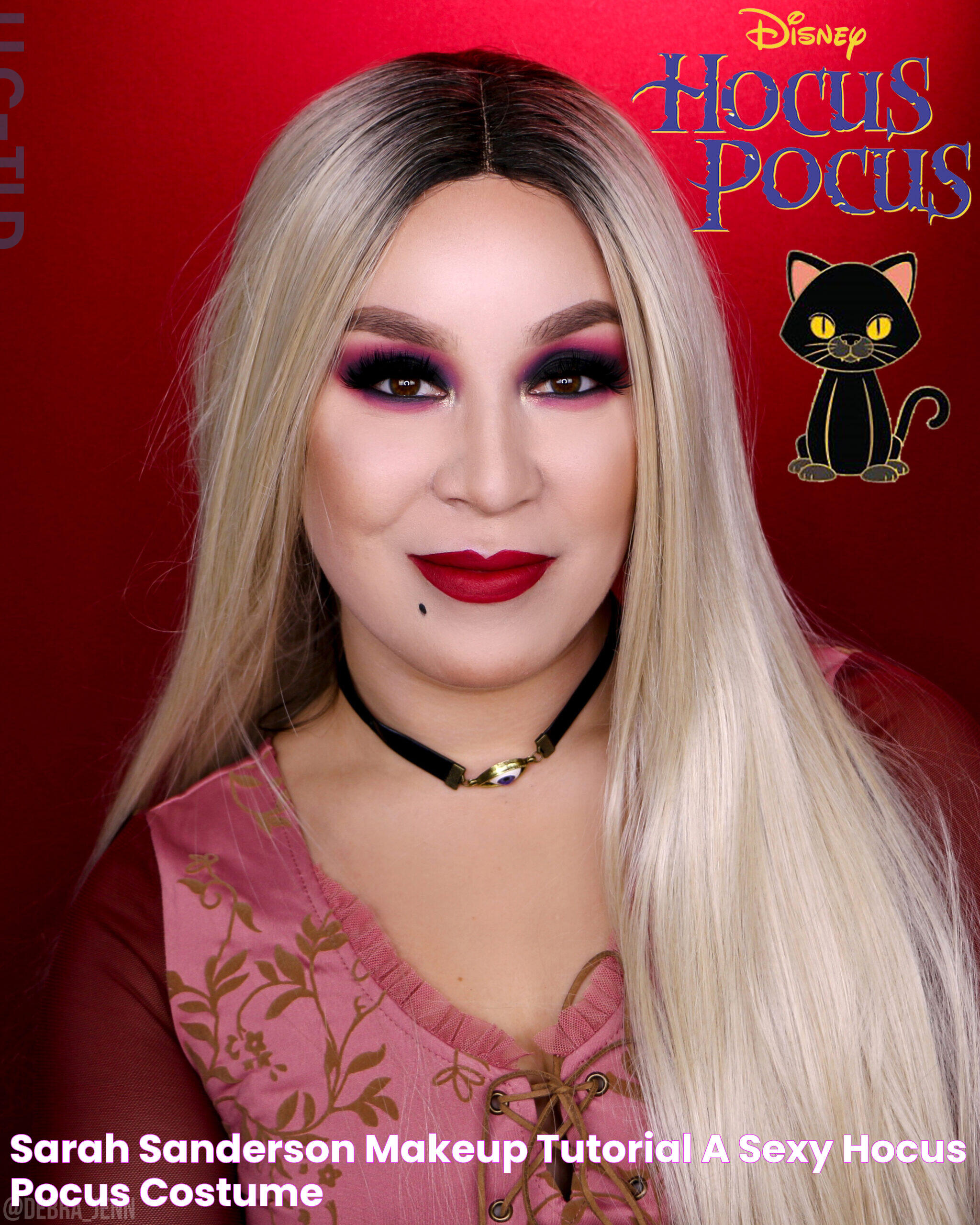 Sarah Sanderson Makeup Tutorial A Sexy 'Hocus Pocus' Costume