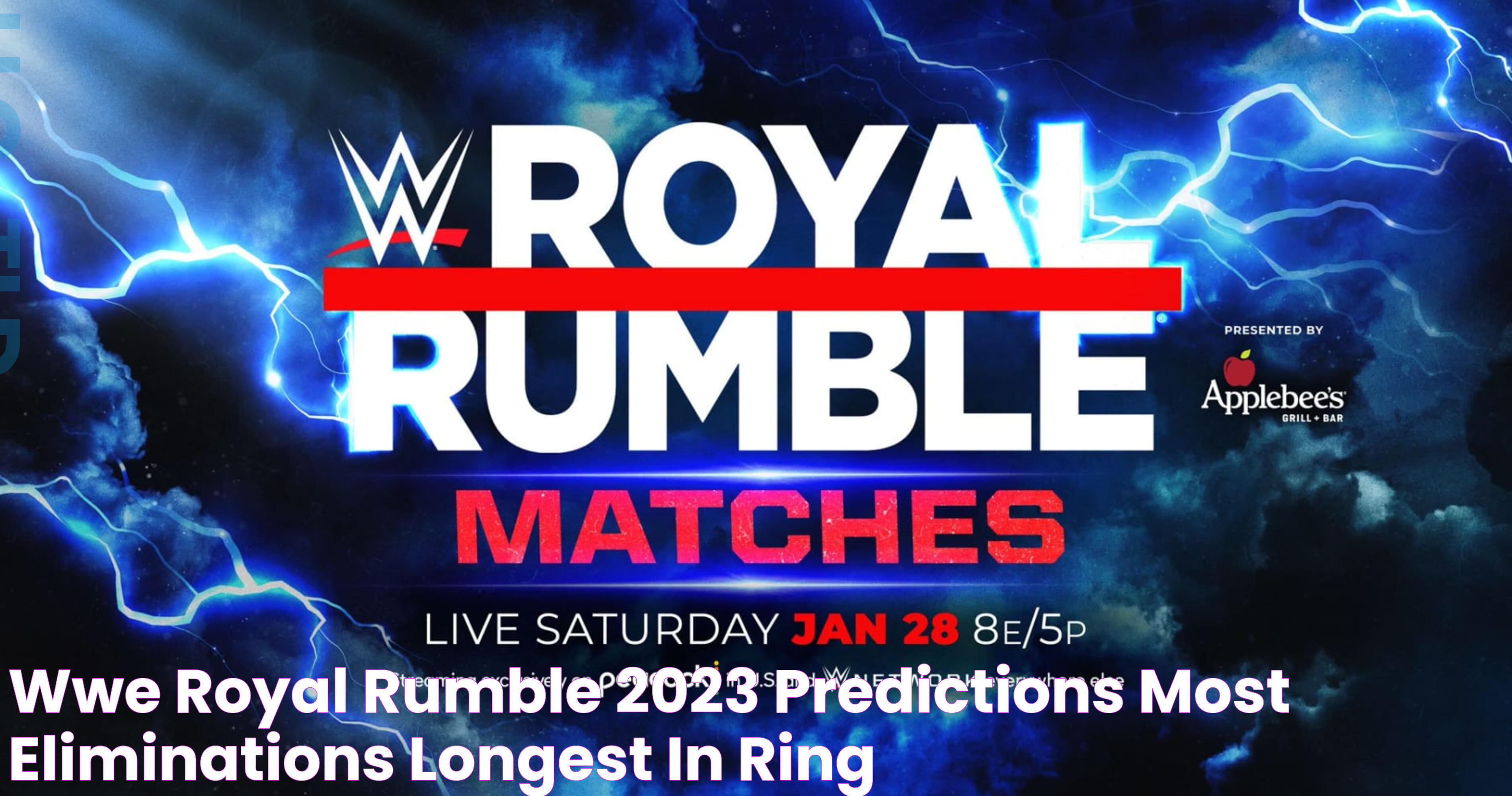 WWE Royal Rumble 2023 Predictions Most Eliminations, Longest in Ring