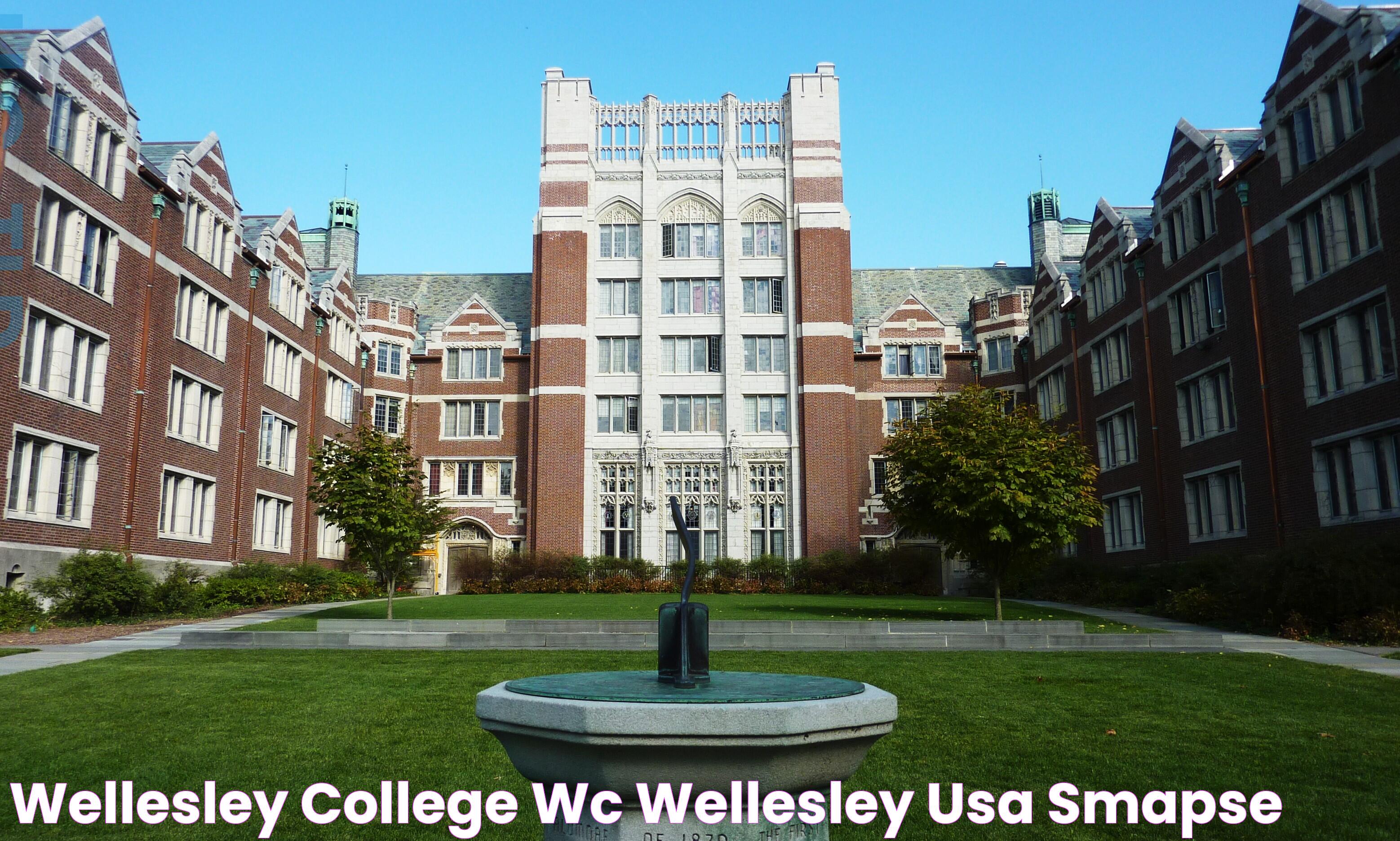 Wellesley College (WC) (Wellesley, USA) Smapse