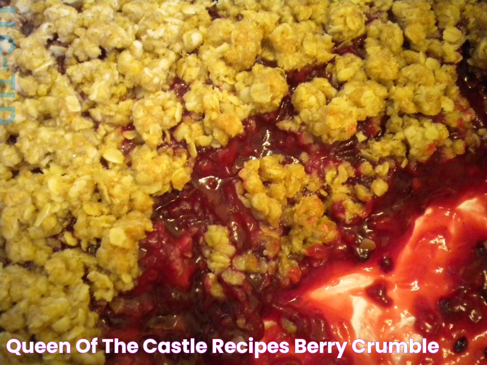 queen of the castle recipes Berry Crumble