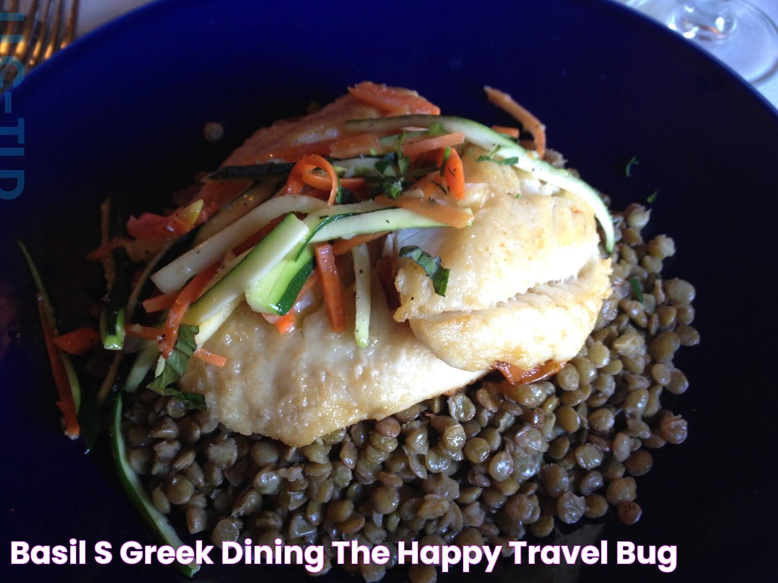 Basil's Greek Dining The {Happy} Travel Bug