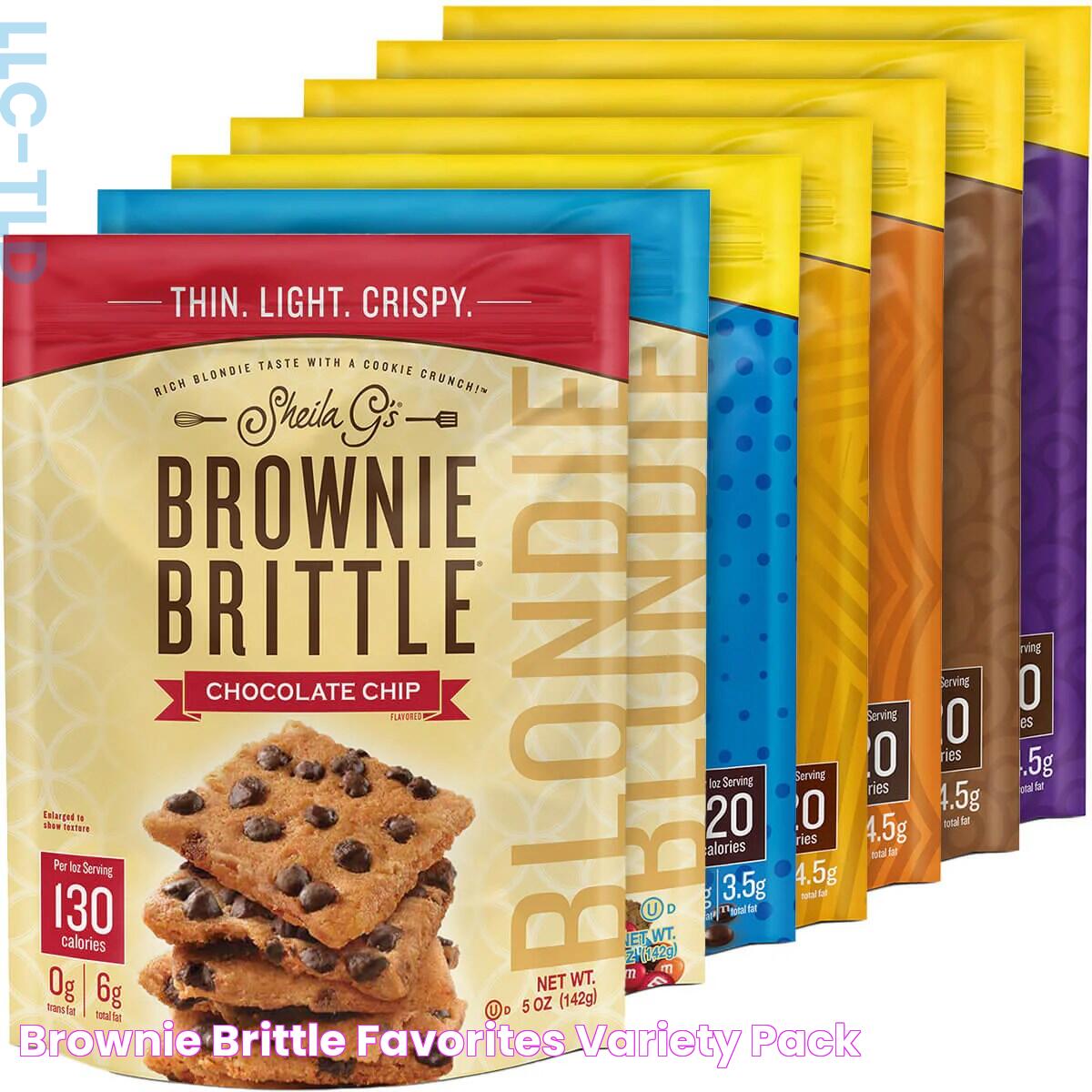 Brownie Brittle Favorites Variety Pack