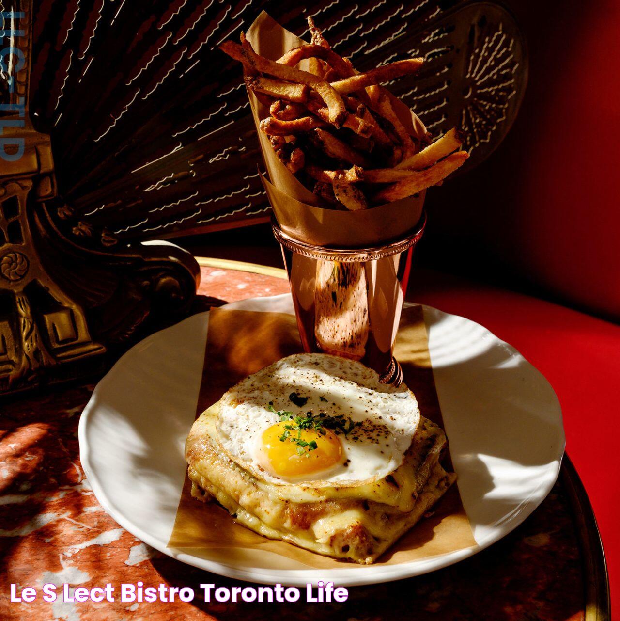 Le Select Bistro Toronto: Your Ultimate Guide To Fine French Dining