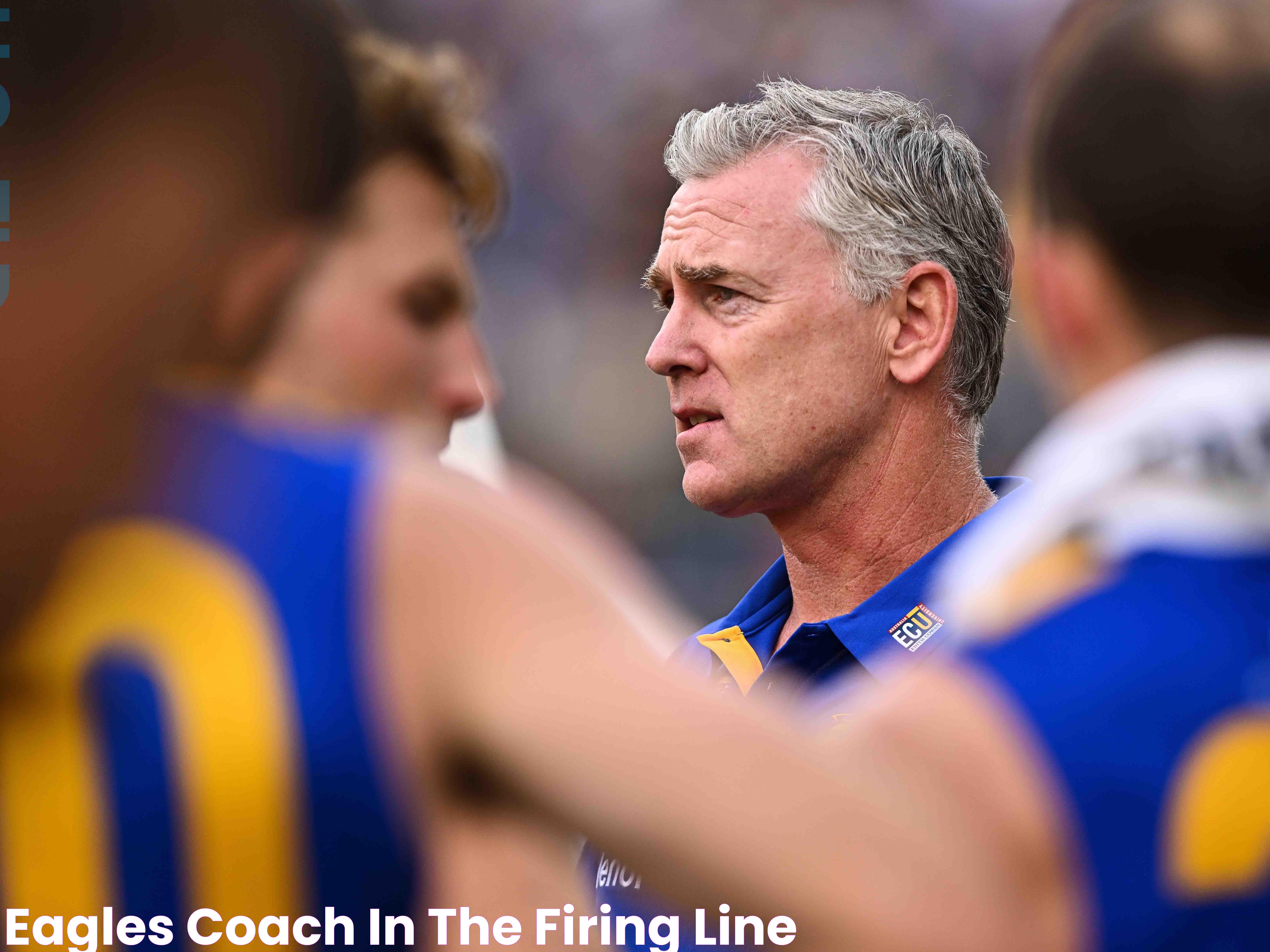 Eagles coach in the firing line