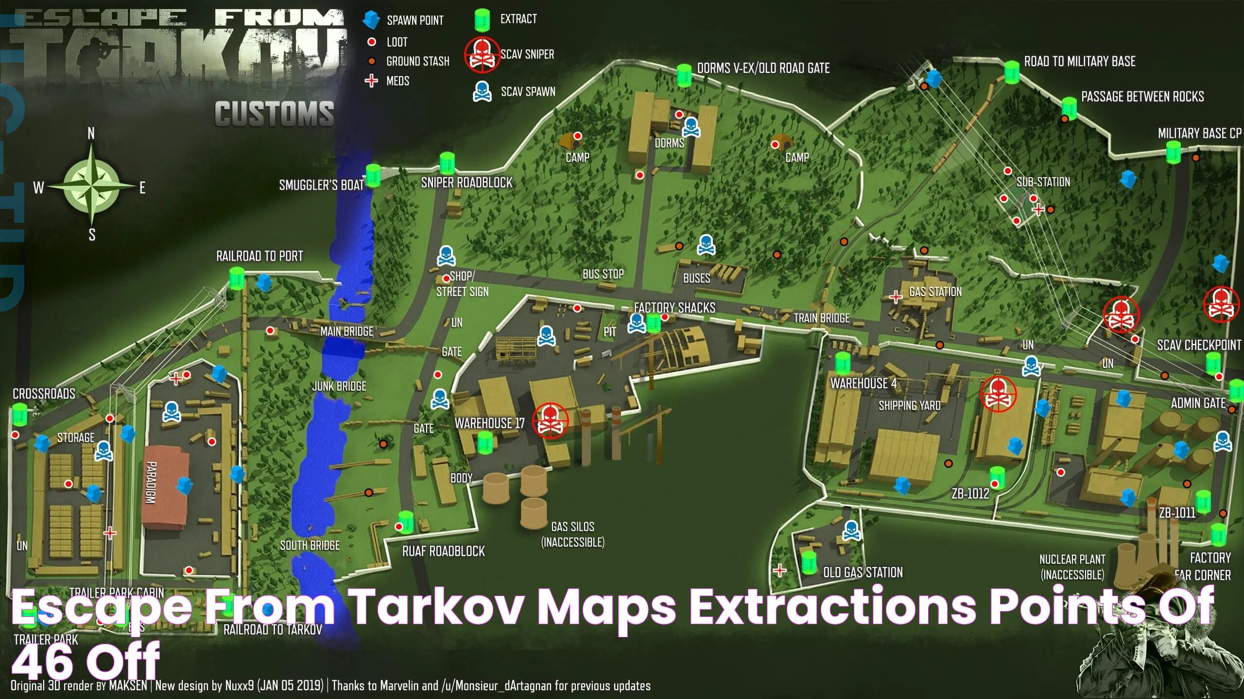 Ultimate Guide To Escape From Tarkov Maps