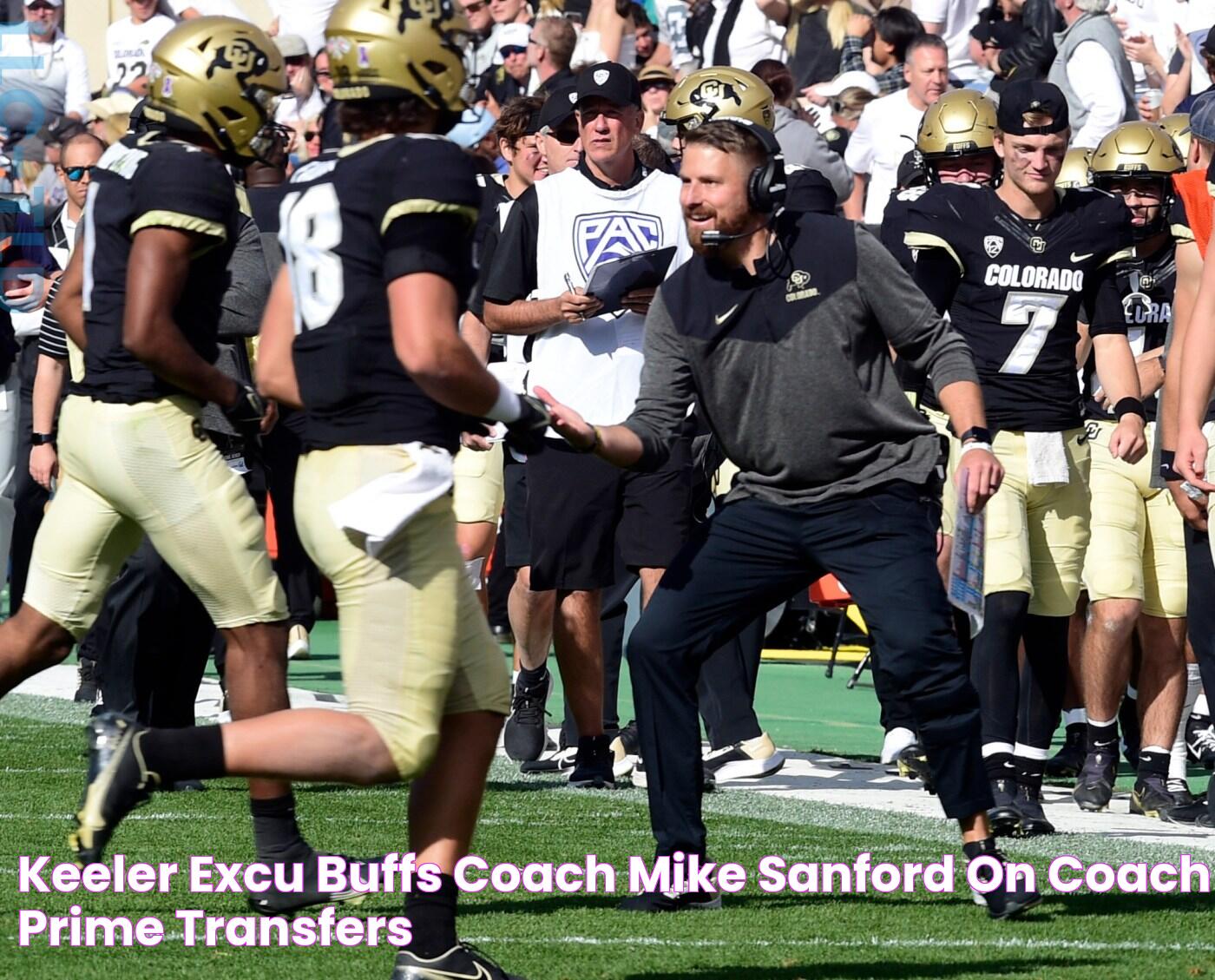 Keeler ExCU Buffs coach Mike Sanford on Coach Prime, transfers