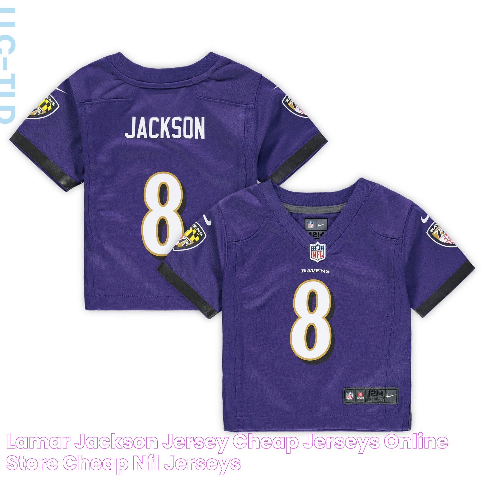 Top Picks For NFL Fans: Lamar Jackson Jersey Collection