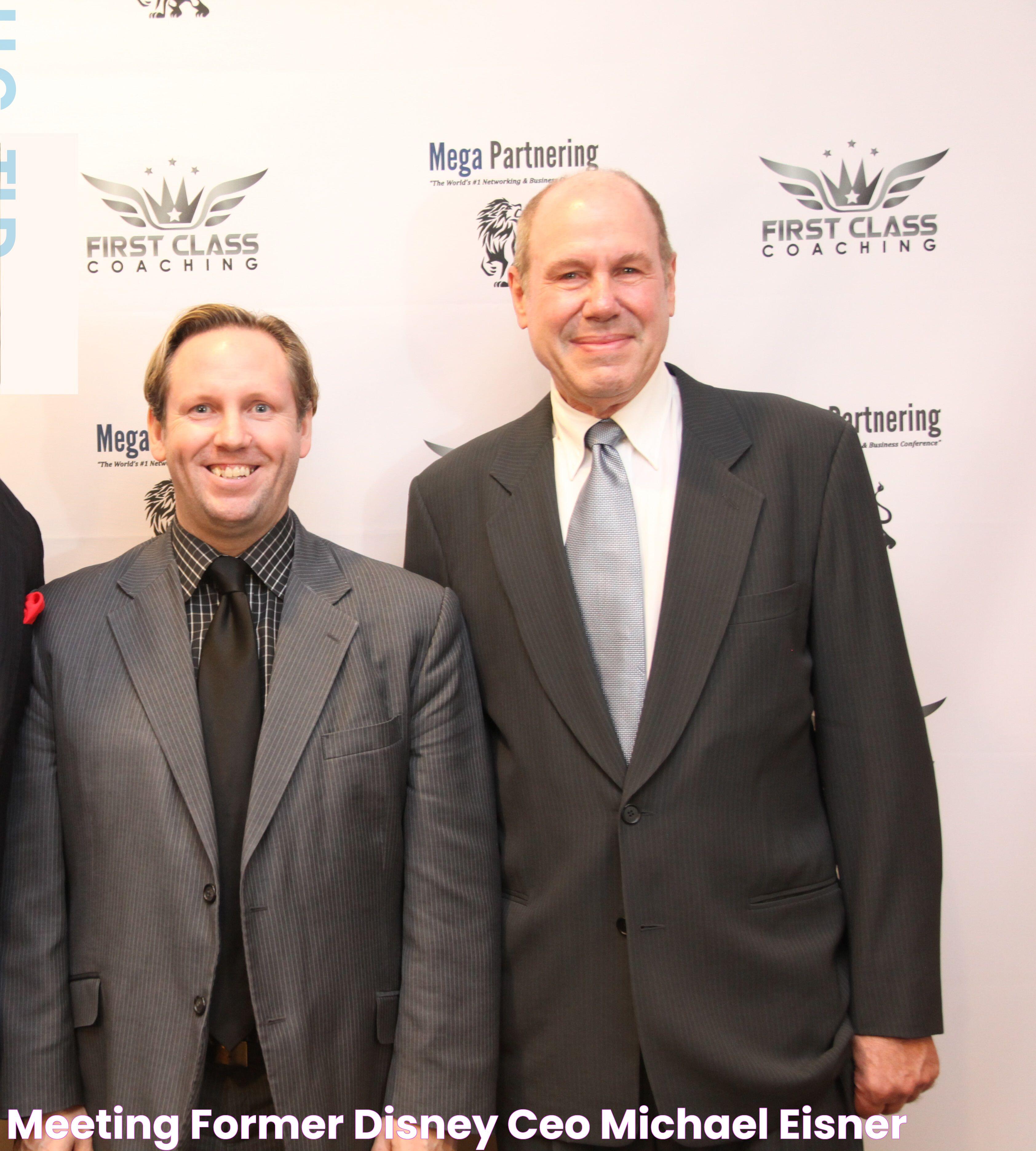 Meeting Former Disney CEO Michael Eisner