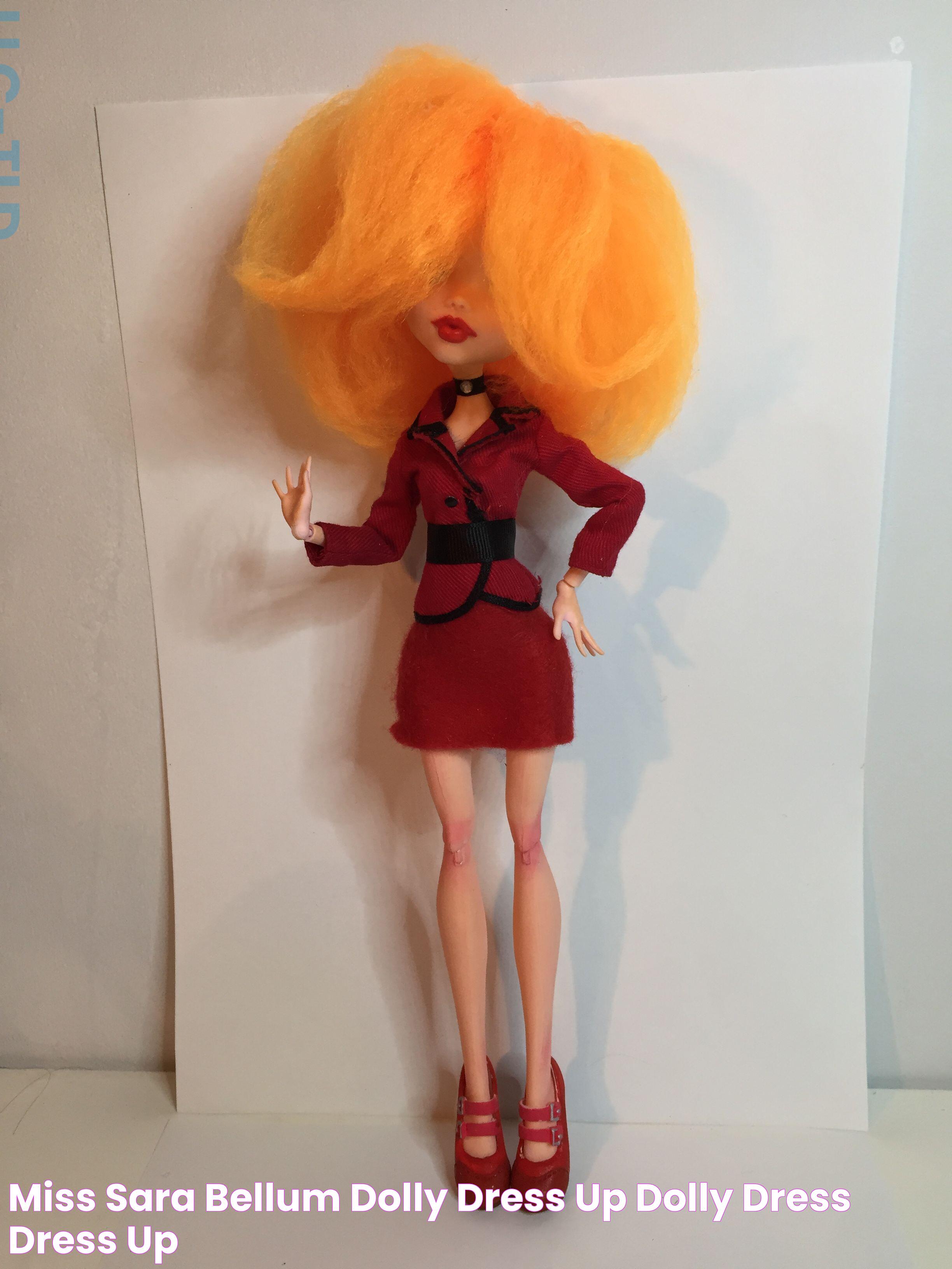 Miss Sara Bellum Dolly dress up, Dolly dress, Dress up