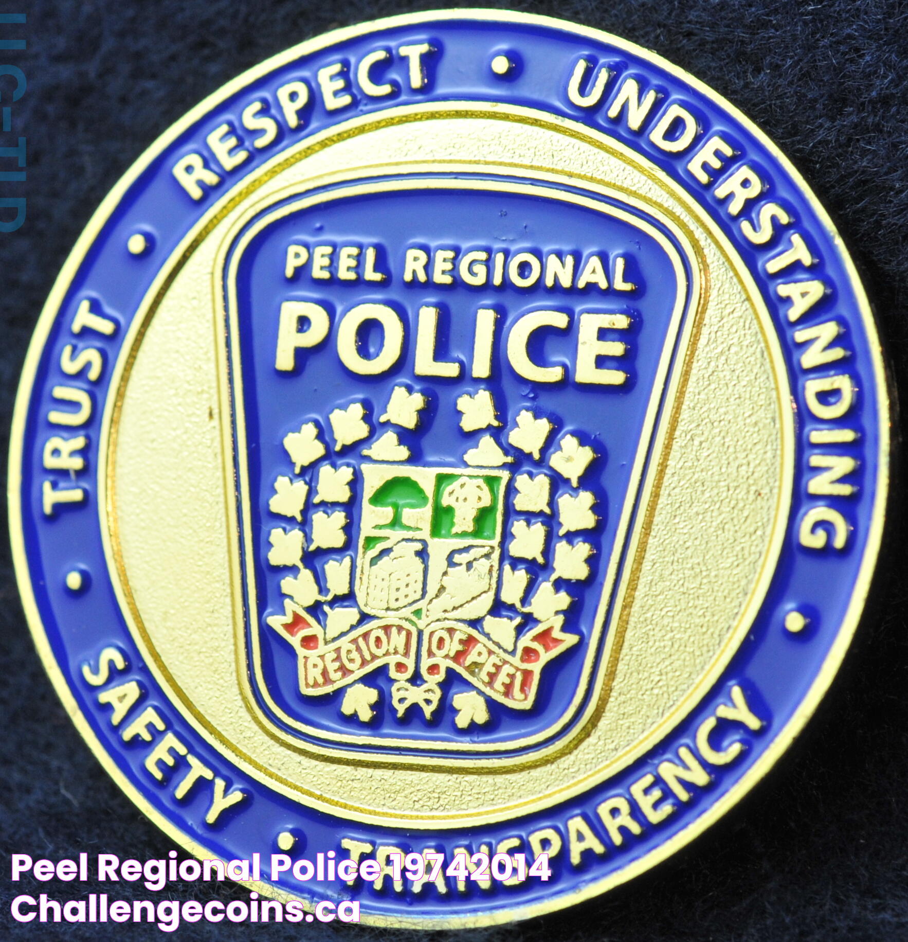 Peel Regional Police 19742014 Challengecoins.ca