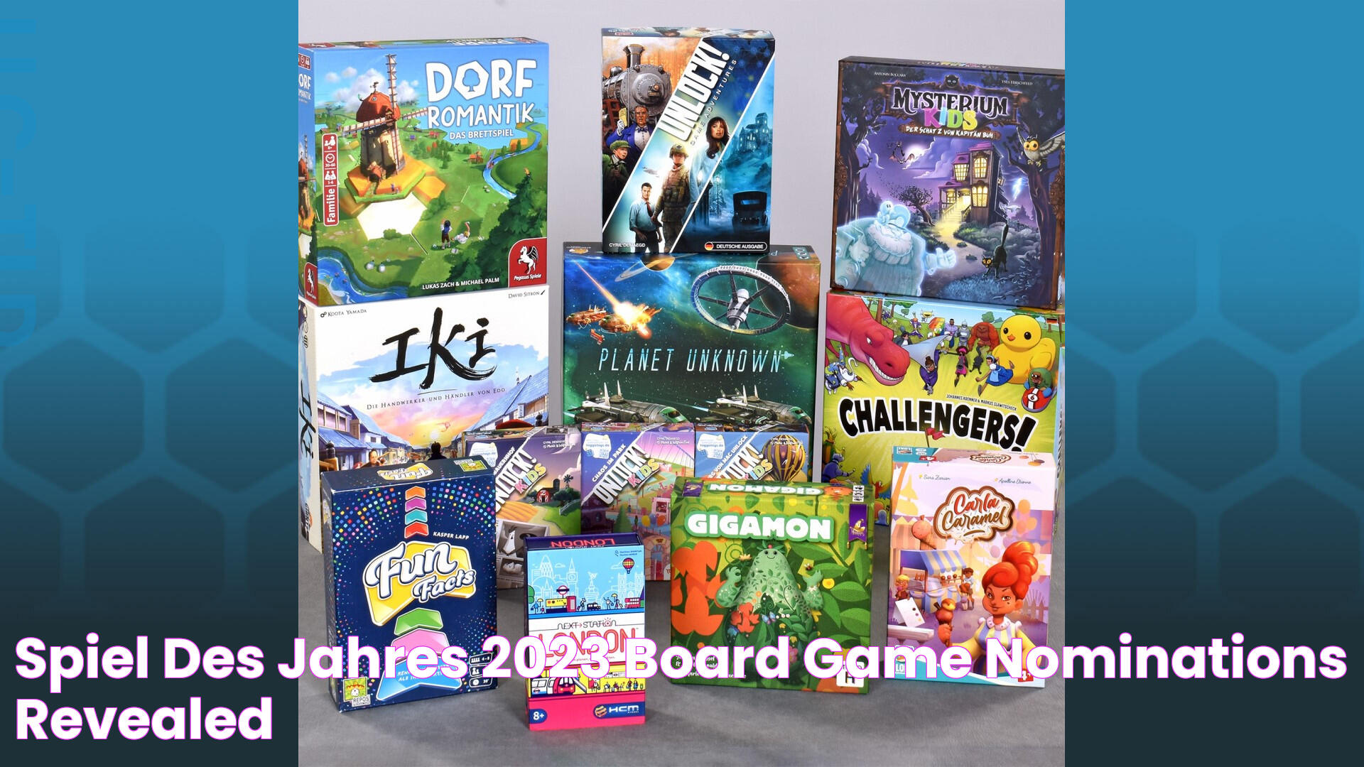 Spiel des Jahres 2023 board game nominations revealed