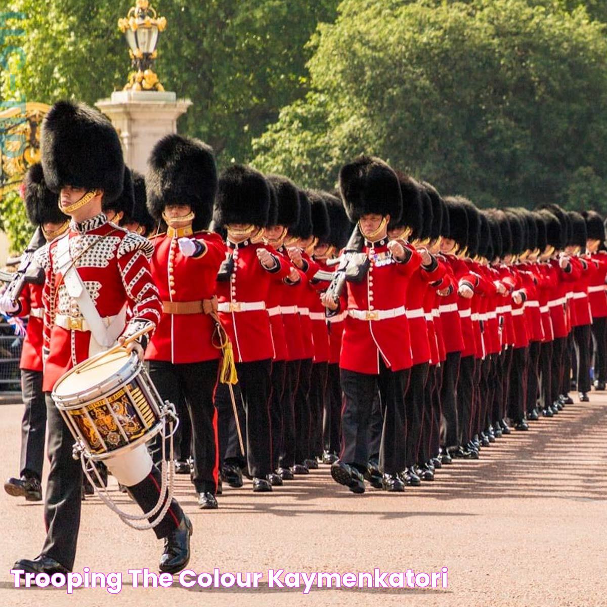 Trooping The Colour: A Spectacular Display Of British Tradition