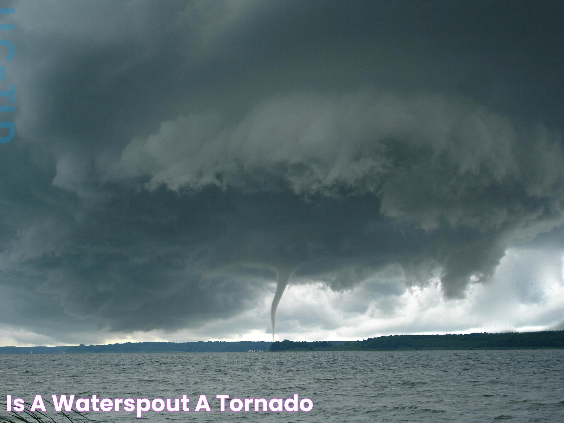 Is a Waterspout a Tornado?