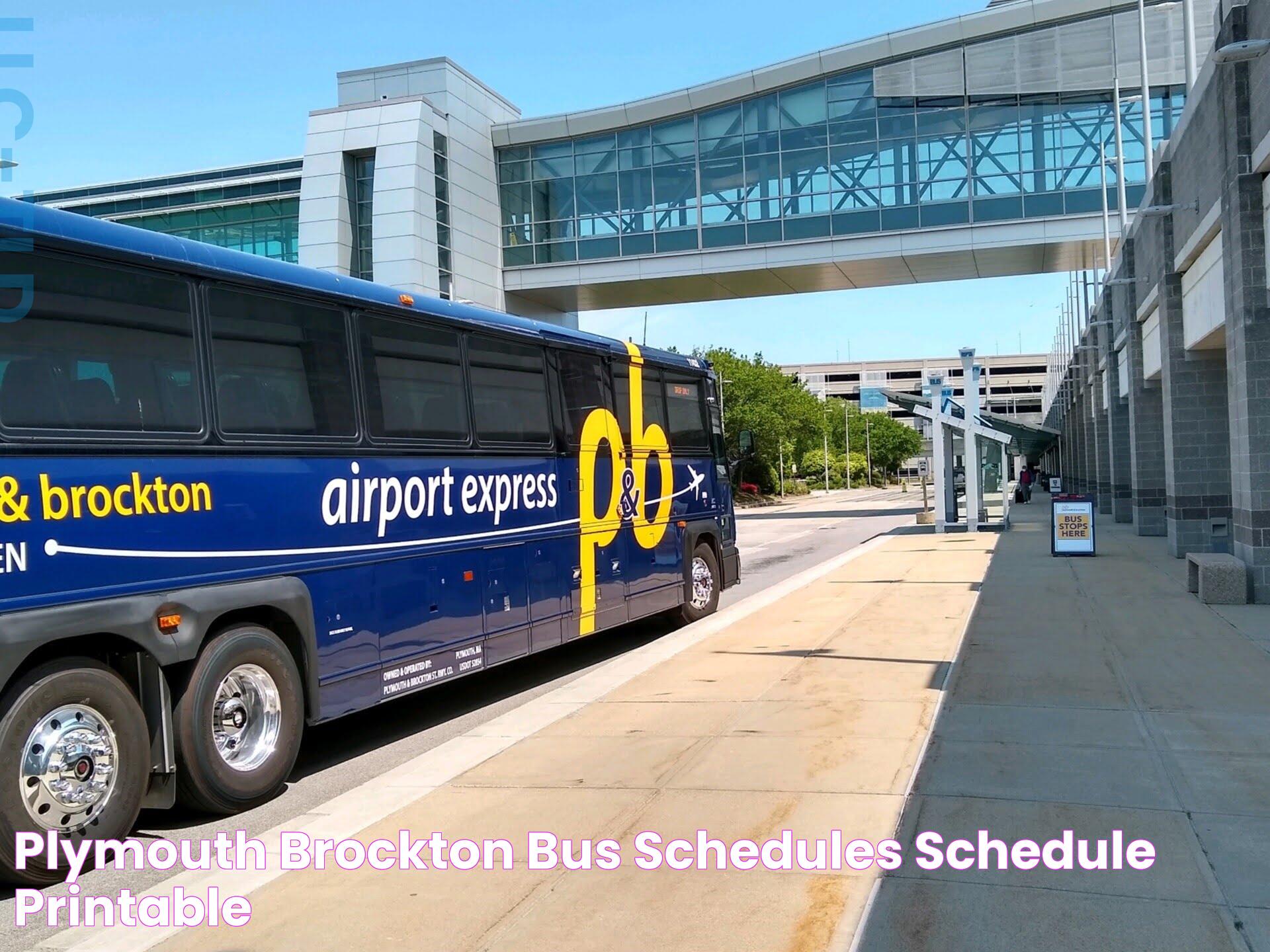 Plymouth Brockton Bus Schedules Schedule Printable