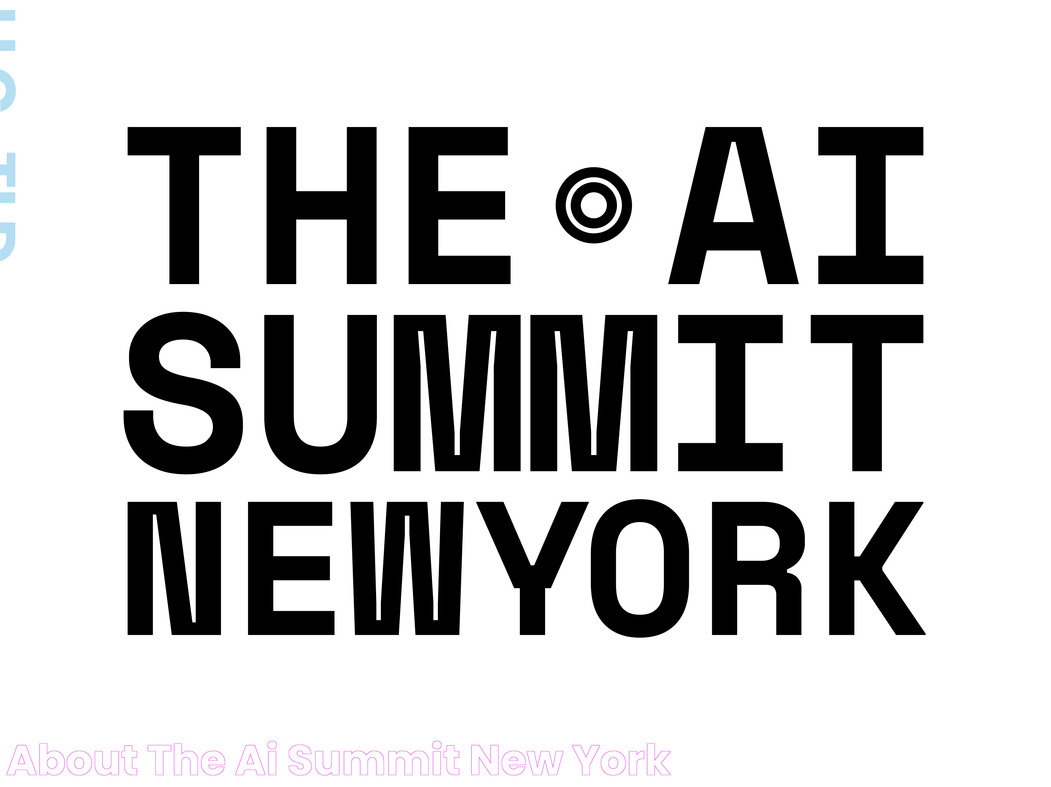 About The AI Summit New York