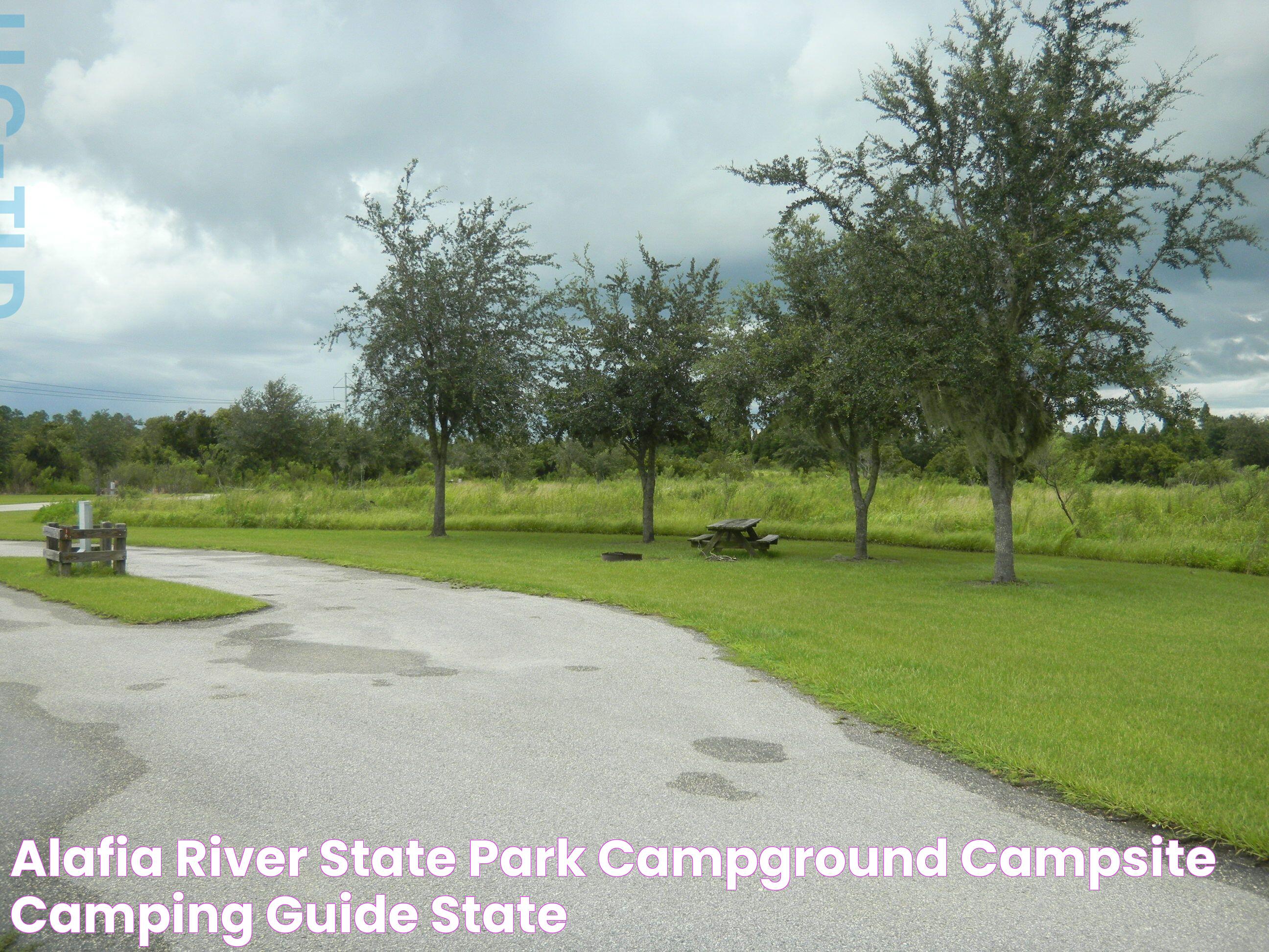 Alafia River State Park Campground, Campsite, Camping Guide, State