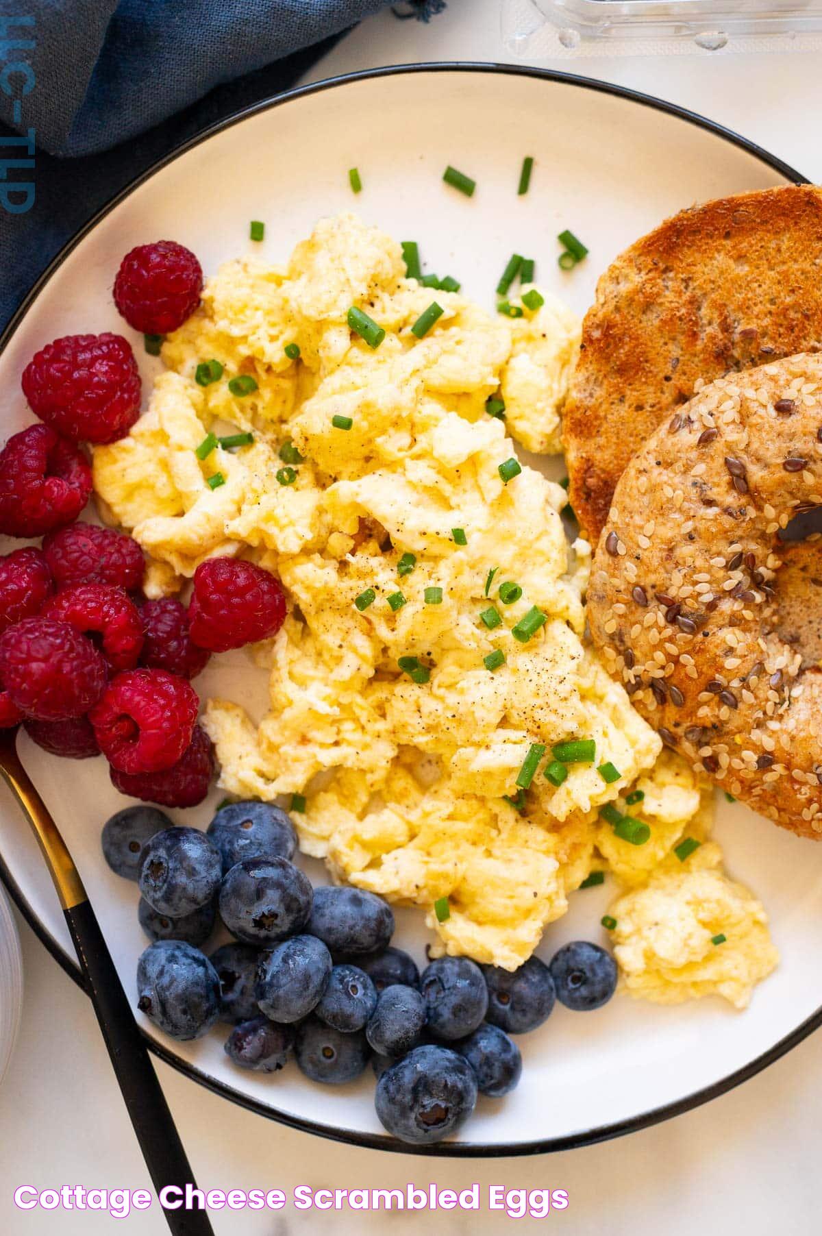 Delicious And Nutritious: Scrambled Eggs With Cottage Cheese