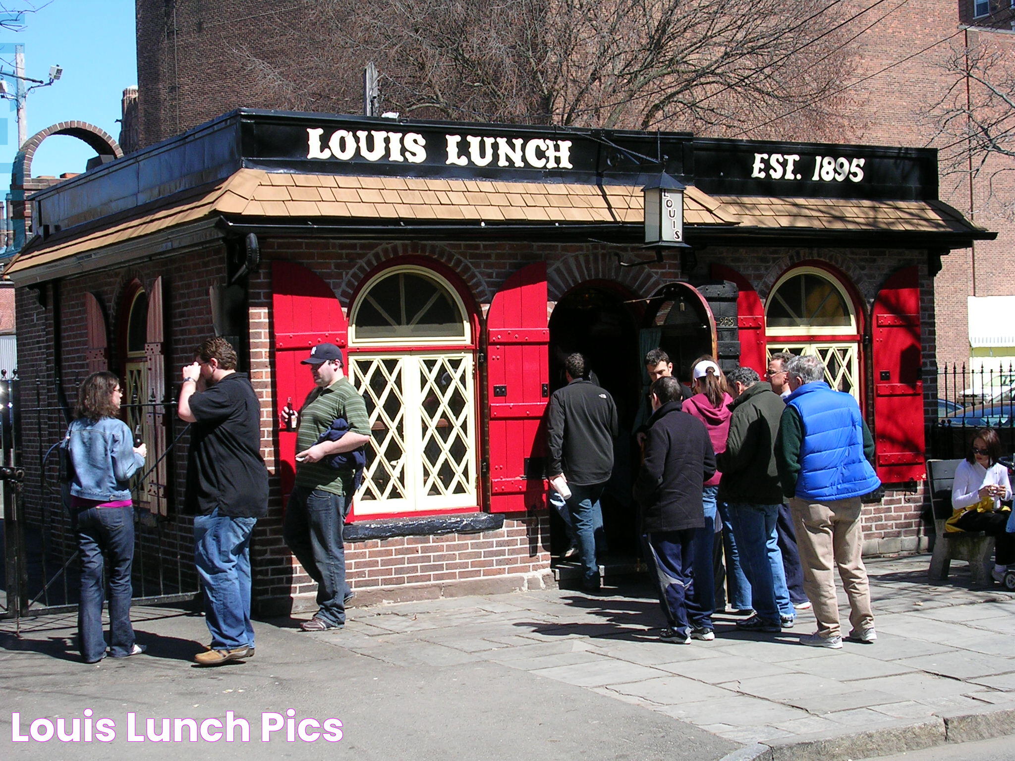 Louis Lunch Pics