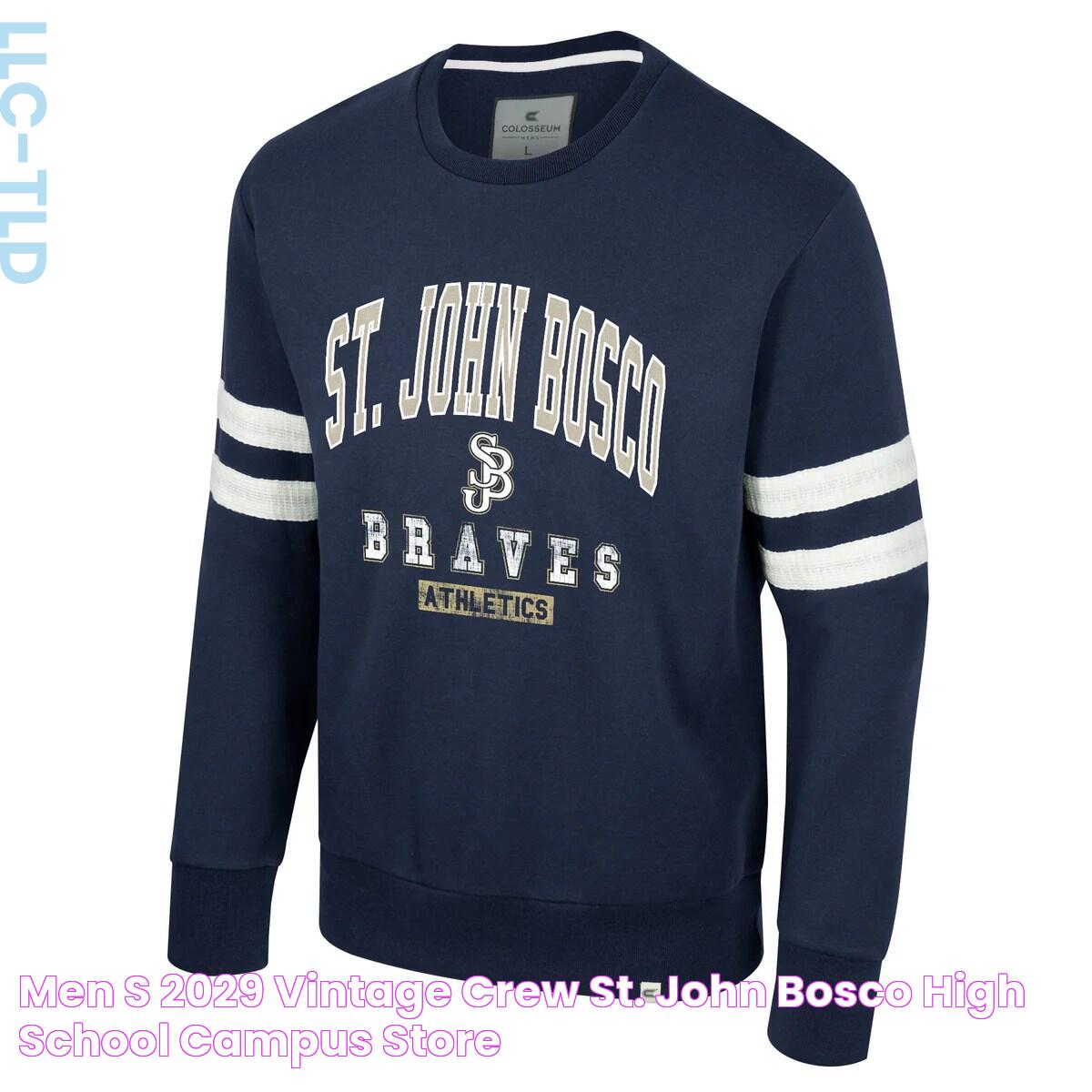 Men's 2029 Vintage Crew St. John Bosco High School Campus Store