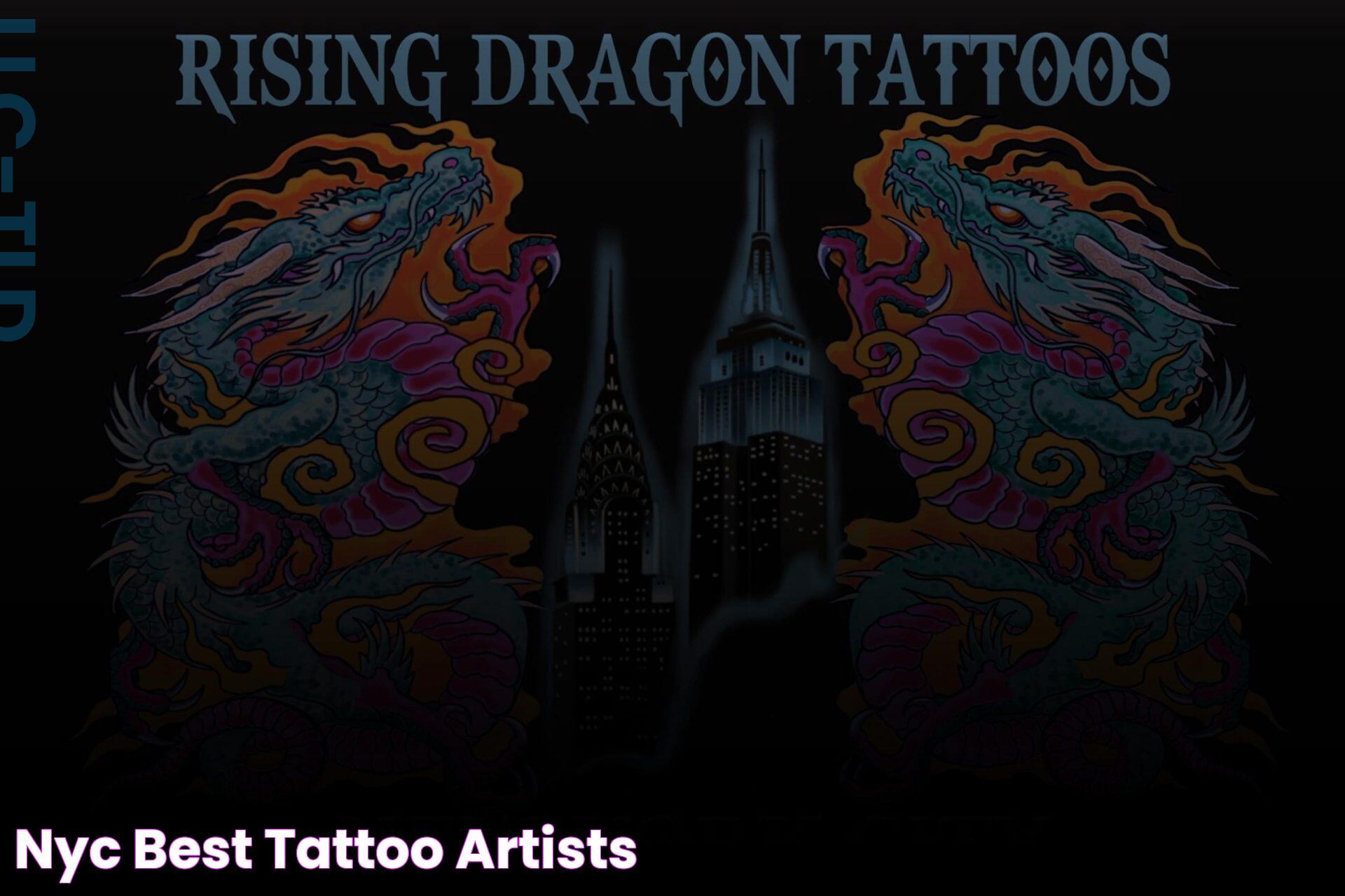 NYC Best Tattoo Artists